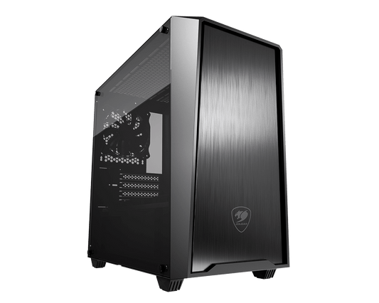 COUGAR MG130-G MINI TOWER CASE W/ TEMPERED GLASS SIDE WINDOW, 1FAN