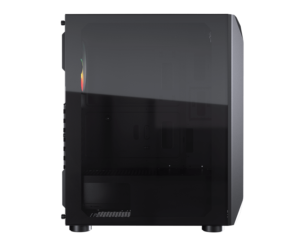 COUGAR MX410 MESH-G RGB MID TOWER CASE W/ DUAL ARGB STRIPS, 3 ARGB FANS