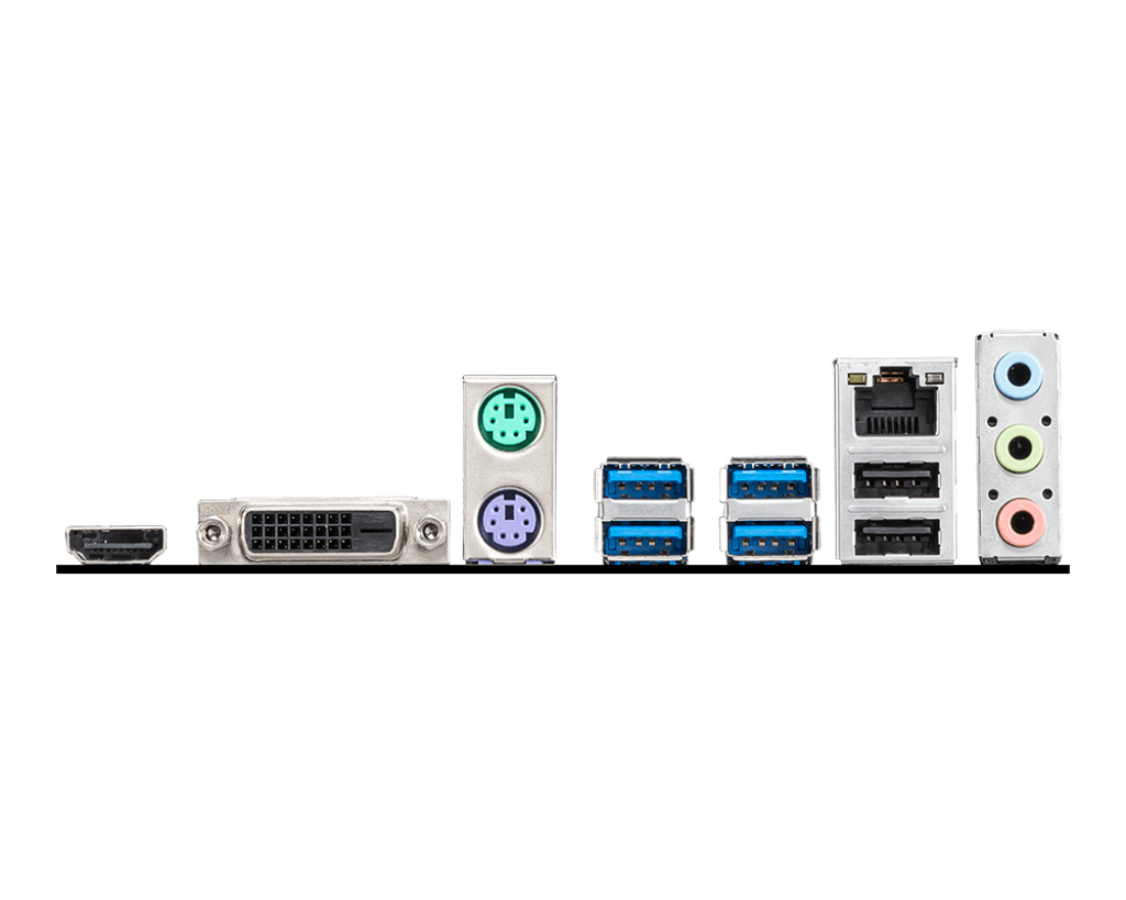 MSI A520M-A PRO 2DDR4 M.2 MOTHERBOARD (DVI, HDMI)