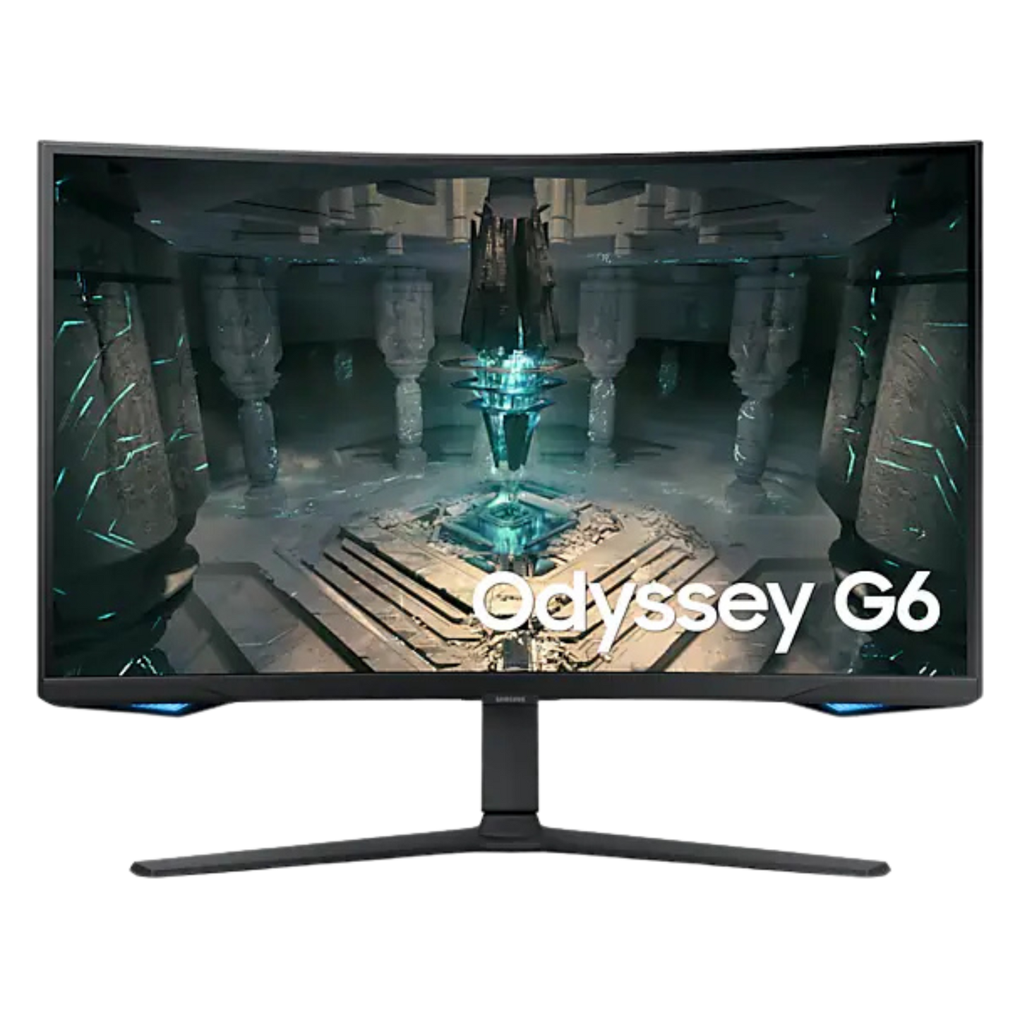 SAMSUNG ODYSSEY G6 LS32BG652EEXXP 32" QHD CURVE GAMING MONITOR 240HZ 1MS W/ SPKR WLMNT HAS (2XHDMI, DP)