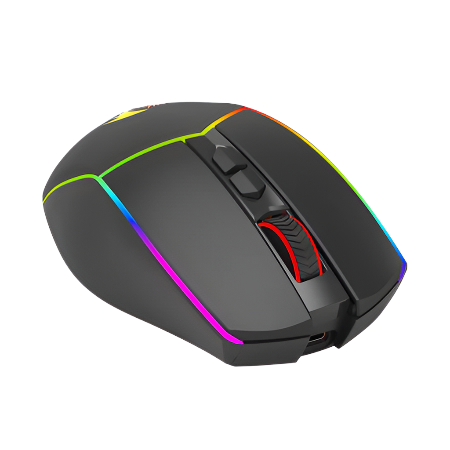 REDRAGON AXE PRO RGB TRI-MODE WIRELESS GAMING MOUSE