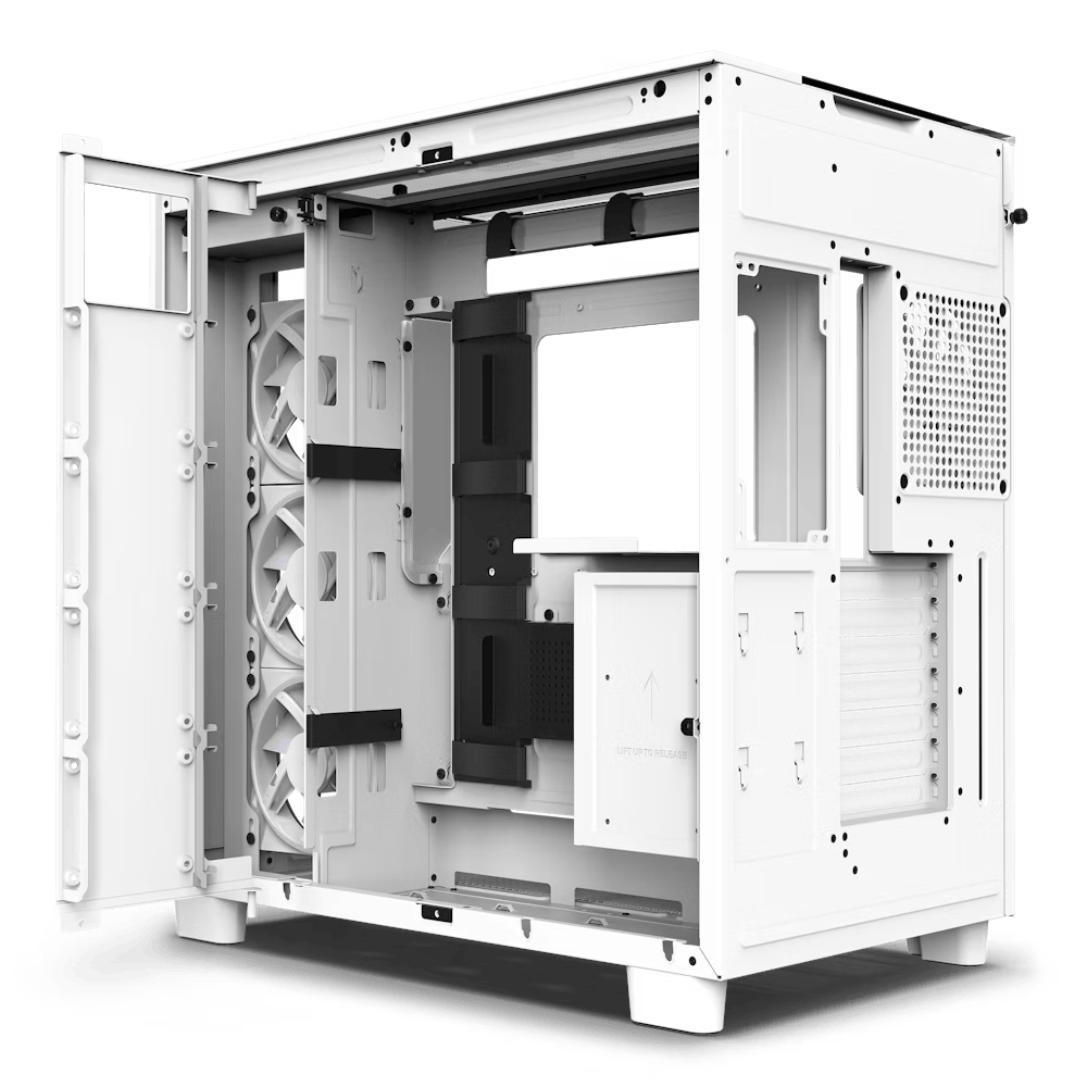 NZXT H9 ELITE MID TOWER AIRFLOW CASE W/ TEMPERED GLASS