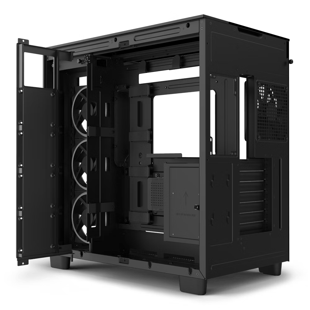 NZXT H9 ELITE MID TOWER AIRFLOW CASE W/ TEMPERED GLASS