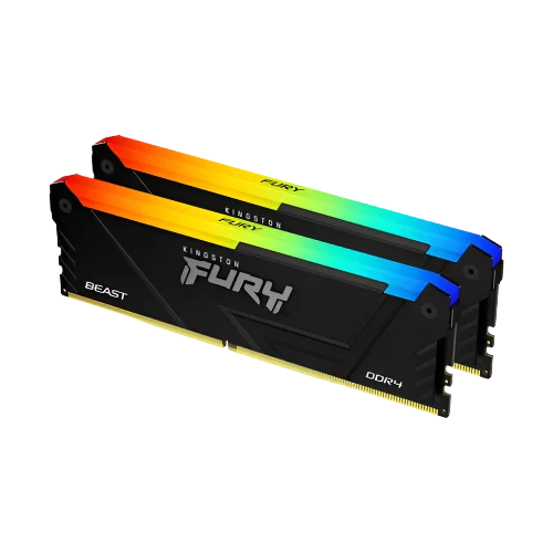 32GB (2X16GB) DDR4-3200 (KF432C16BB2AK2/32) KINGSTON FURY BEAST RGB