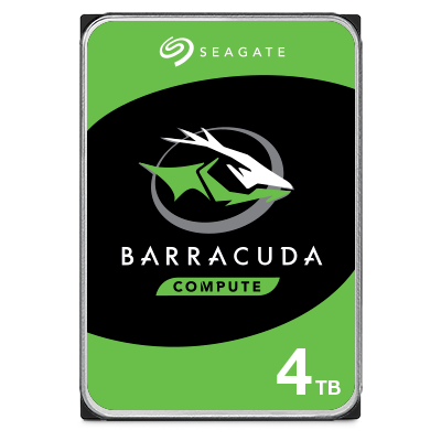 SEAGATE 4TB BARRACUDA 5400RPM SATA 6GB/S (ST4000DM004) 256MB