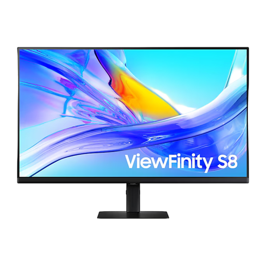 SAMSUNG VIEWFINITY S8 LS32D804UAEXXP 32" 4K UHD LED MONITOR WLMNT W/ HAS (HDMI, DP)