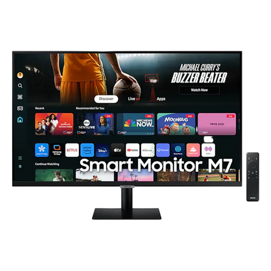 SAMSUNG M7 LS32DM700UEXXP 32" 4K UHD LED SMART MONITOR W/ SPKR WLMNT (2XHDMI, TYPE-C)