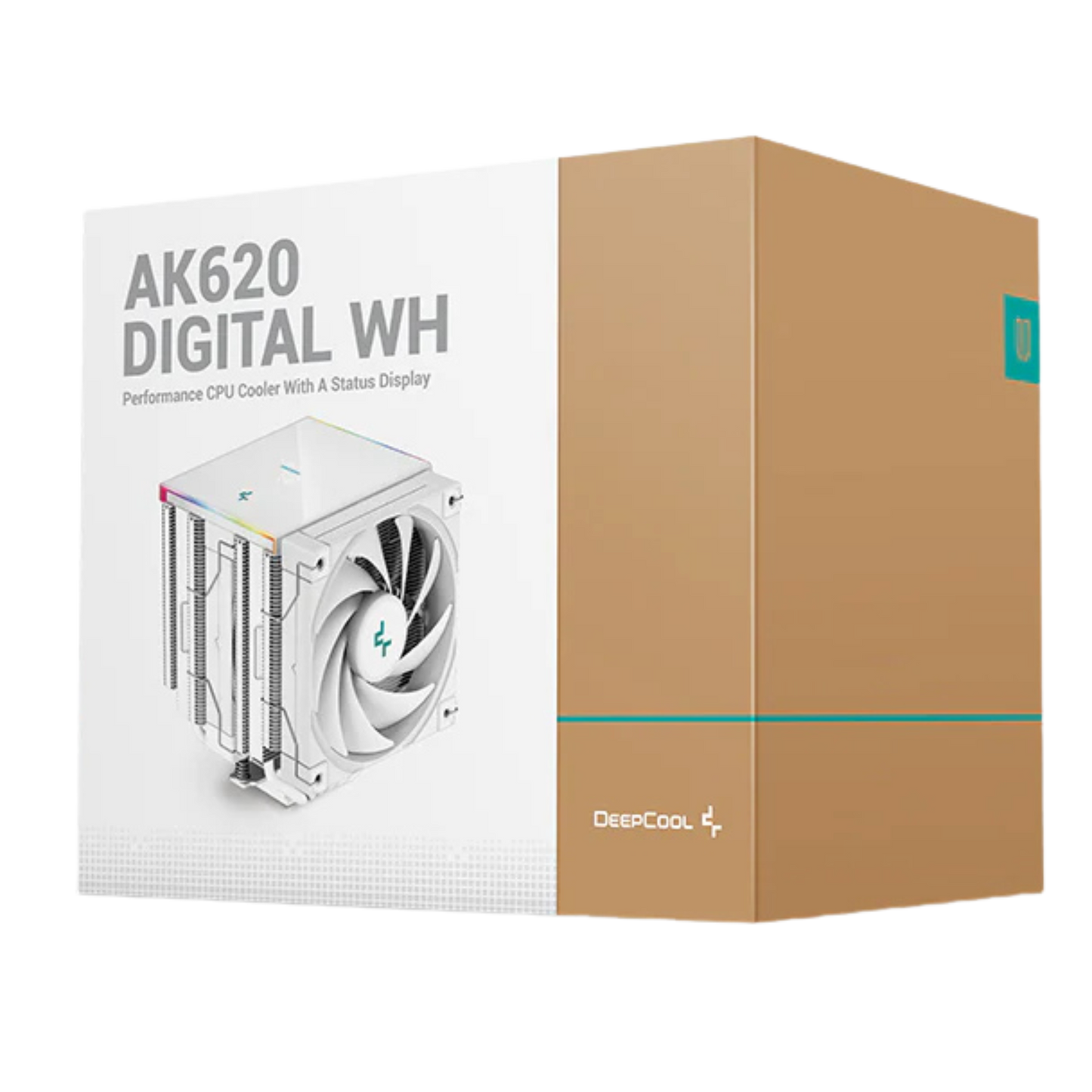 DEEPCOOL AK620 DIGITAL CPU COOLER (WHITE)