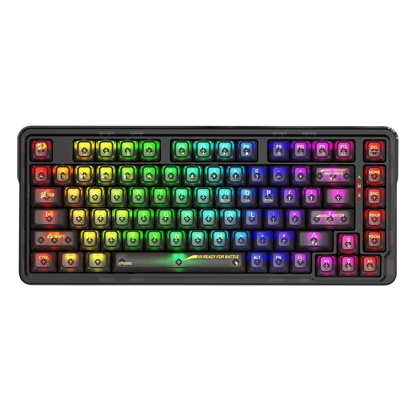 REDRAGON ELF PRO RGB WIRELESS MECHANICAL GAMING KEYBOARD (CRYSTAL SWITCH/SWAPPBL)