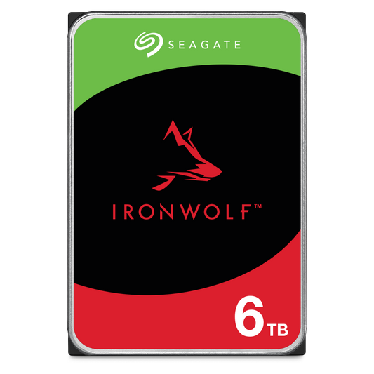 SEAGATE 6TB IRONWOLF SATA 6GB/S (ST6000VN006) 5400RPM 256MB