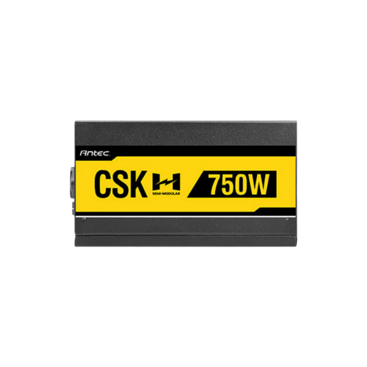 ANTEC CSK 750H 750W 1X120MM FAN, 8SATA, 8PIN PCIE, ACTIVE PFC, 80PLUS BRONZE