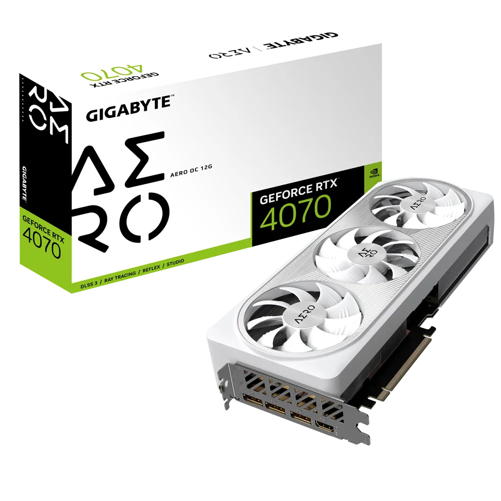 GIGABYTE RTX 4070 12GB 192BIT GDDR6X AERO OC (HDMI, 3XDP)