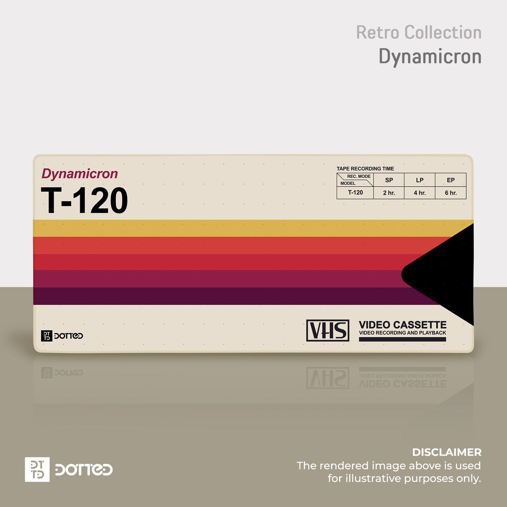 DOTTED DYNAMICRON 900X400MM DESK MAT (4MM)