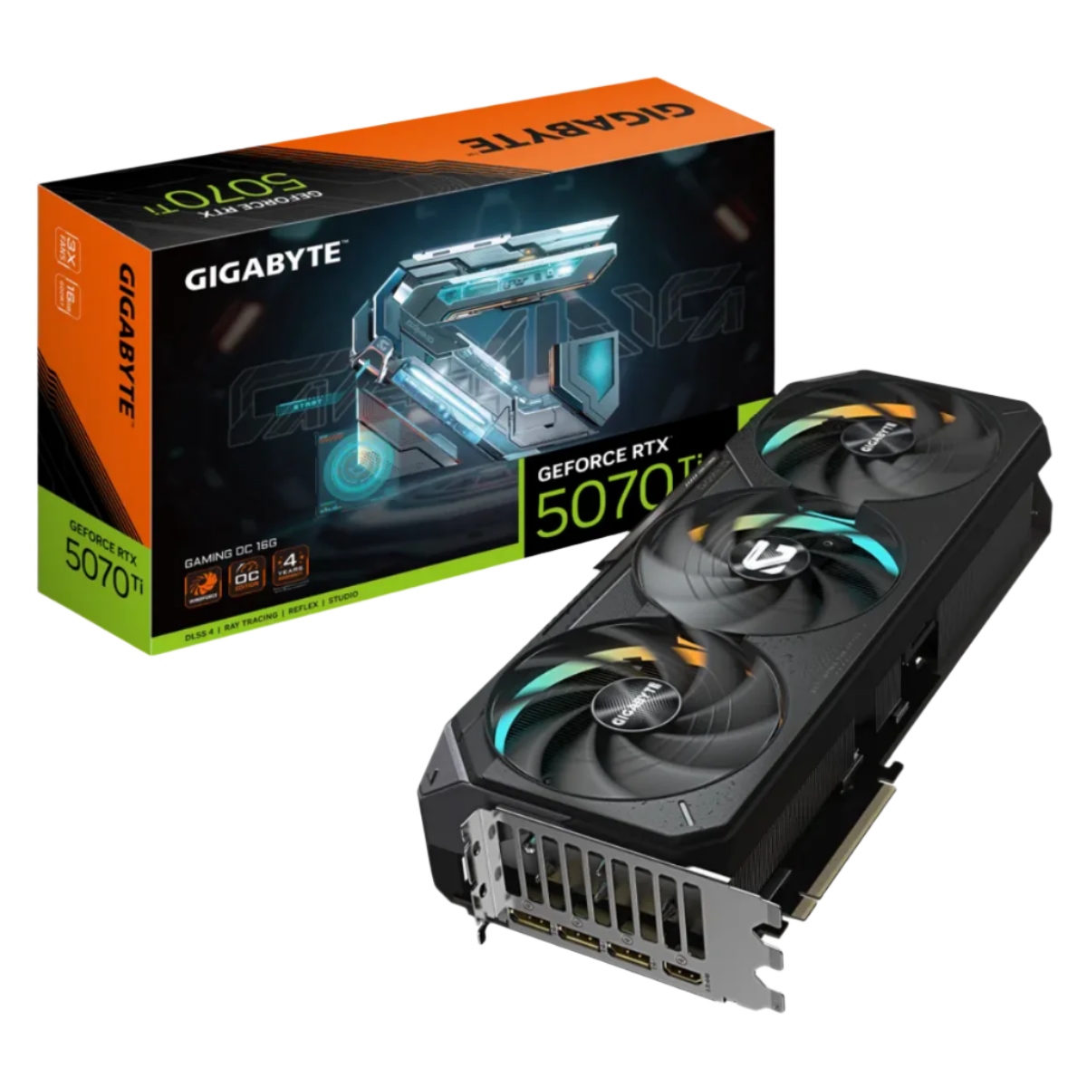 GIGABYTE RTX 5070TI 16GB 256BIT GDDR7 GAMING OC (HDMI, 3XDP)