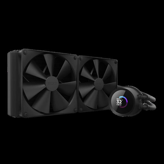 NZXT KRAKEN 280 AIO LIQUID COOLER W/ LCD DISPLAY (BLACK)
