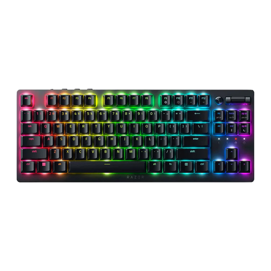 RAZER DEATHSTALKER V2 PRO WIRELESS LOW-PROFILE GAMING KEYBOARD (RED SWITCH) BLACK