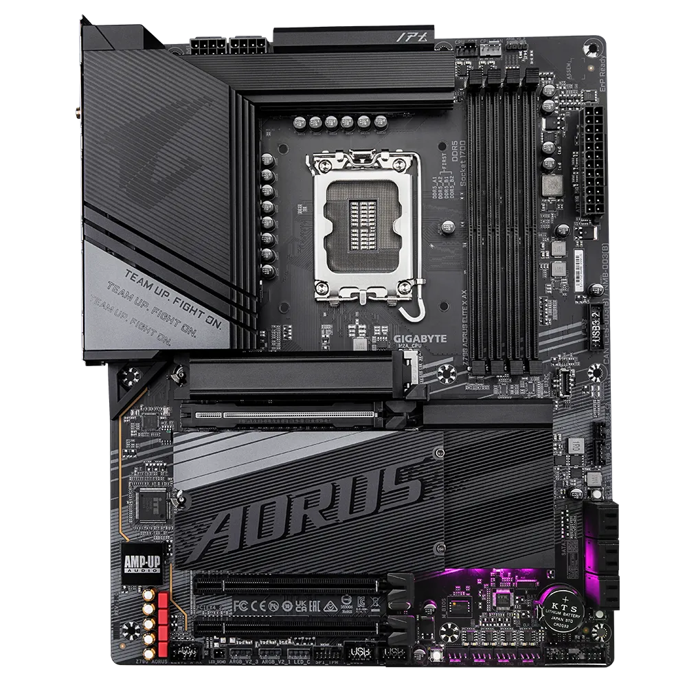 GIGABYTE Z790 AORUS ELITE X AX 4DDR5 4XM.2 MOTHERBOARD (HDMI, DP) WIFI+BT