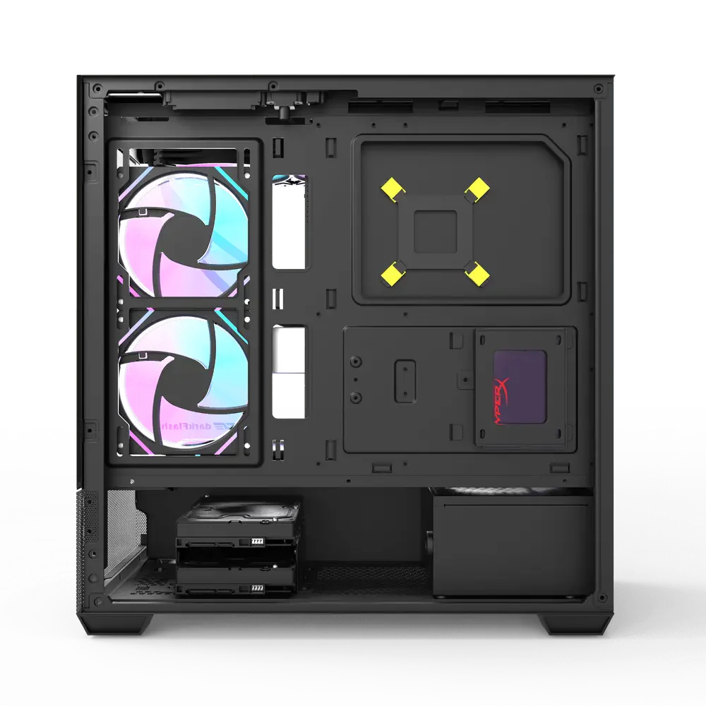 DARKFLASH DS900 ATX CASE W/ TEMPERED GLASS PANORAMIC SIDE