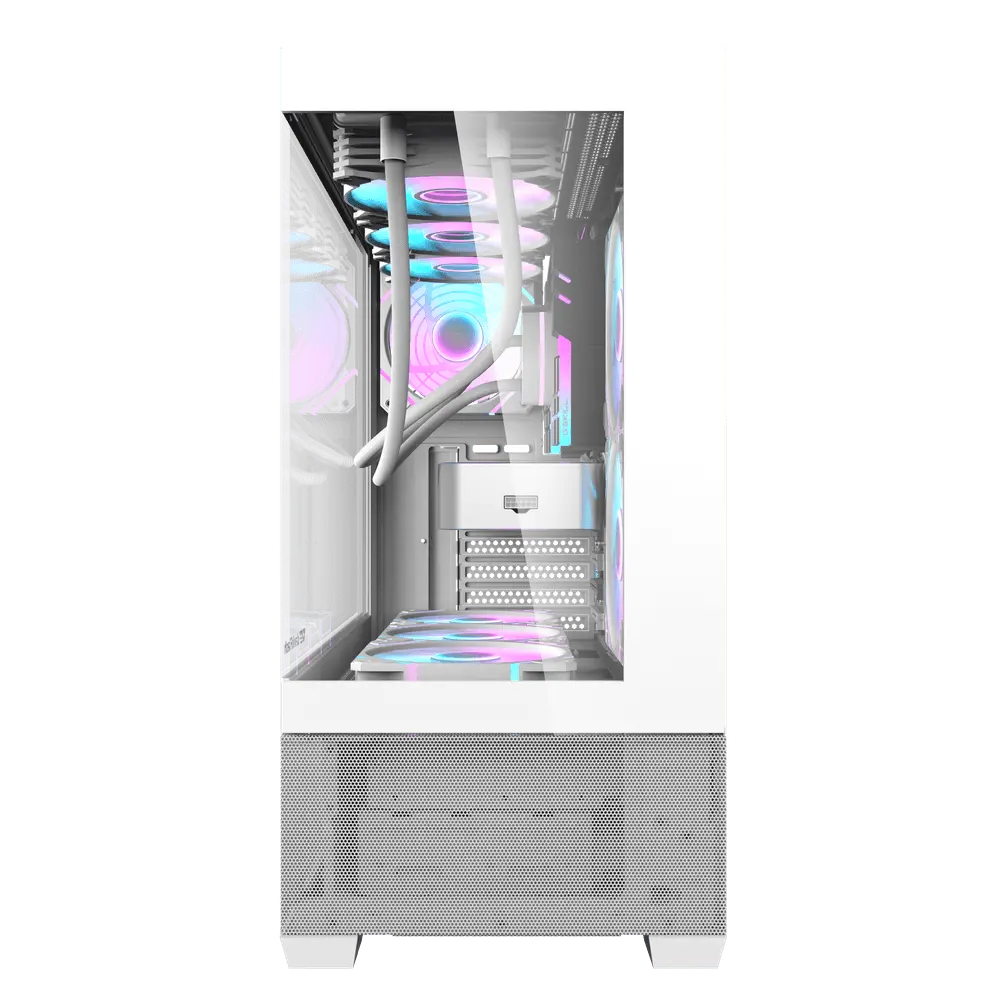 DARKFLASH DS900 ATX CASE W/ TEMPERED GLASS PANORAMIC SIDE