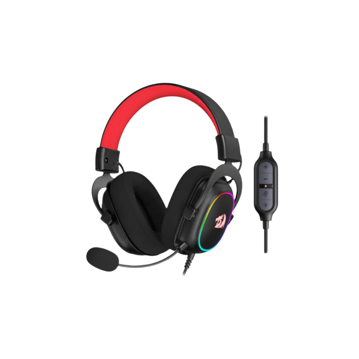 REDRAGON ZEUS-X RGB GAMING HEADSET (BLACK)