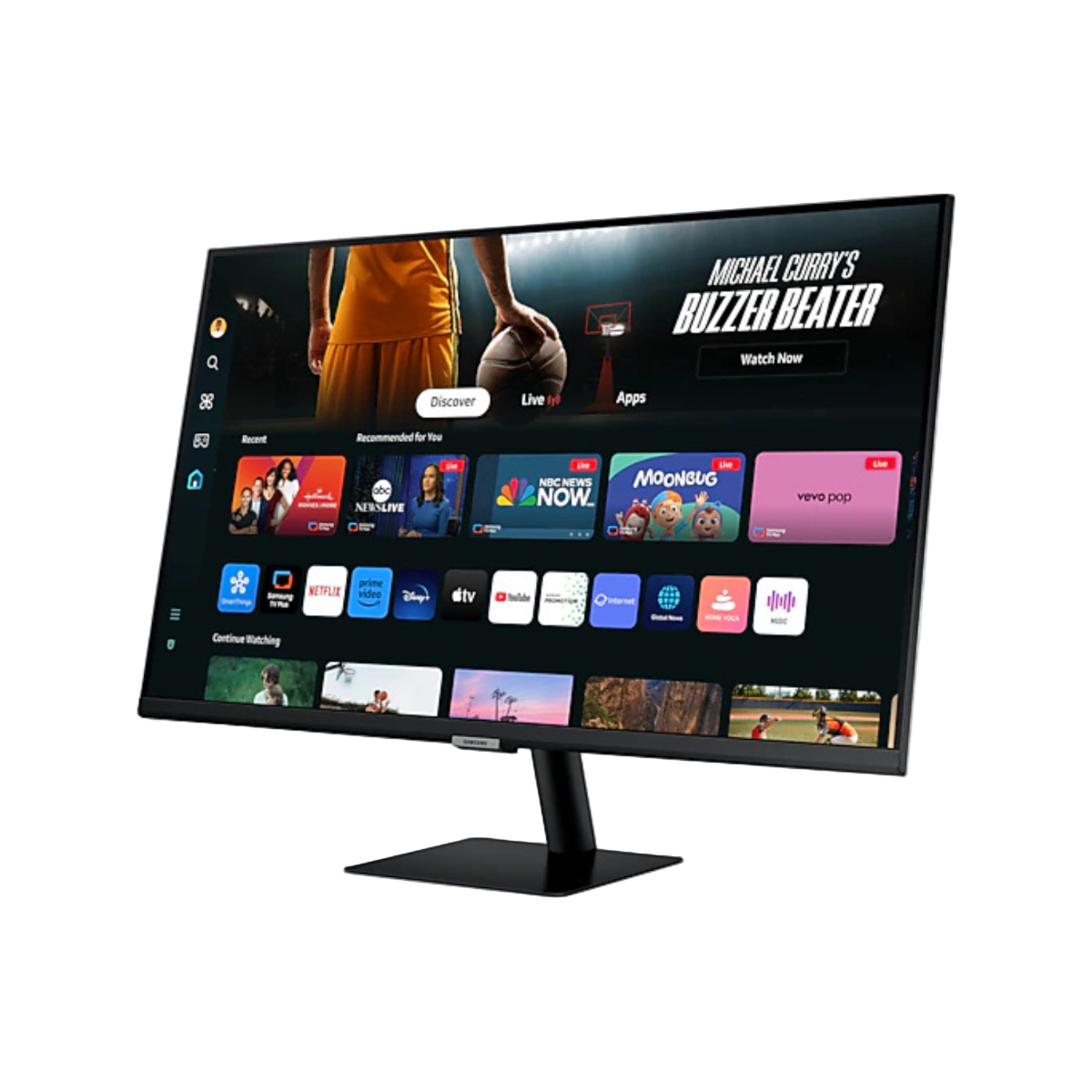 SAMSUNG M7 LS32DM700UEXXP 32" 4K UHD LED SMART MONITOR W/ SPKR WLMNT (2XHDMI, TYPE-C)