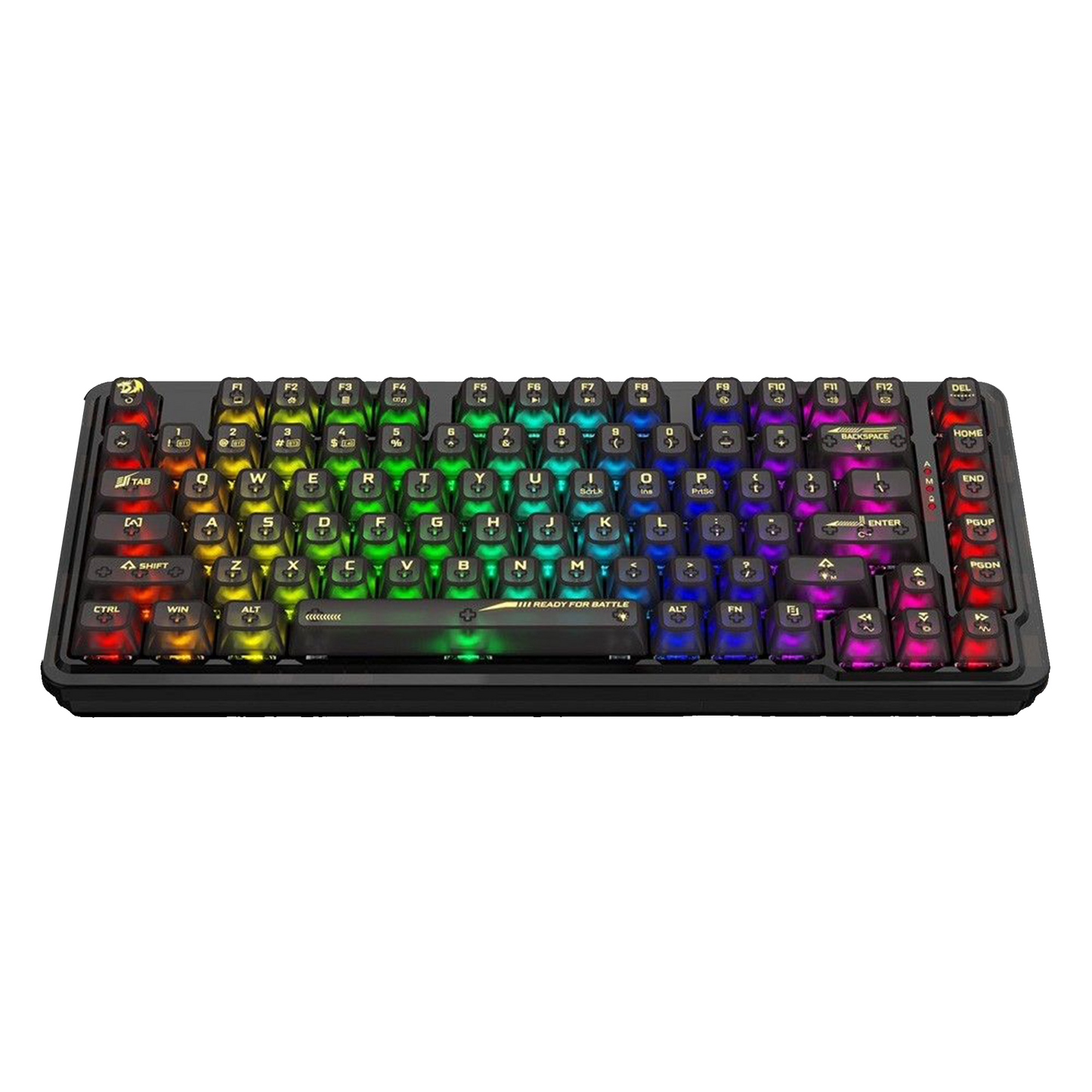 REDRAGON ELF PRO RGB WIRELESS MECHANICAL GAMING KEYBOARD (CRYSTAL SWITCH/SWAPPBL)