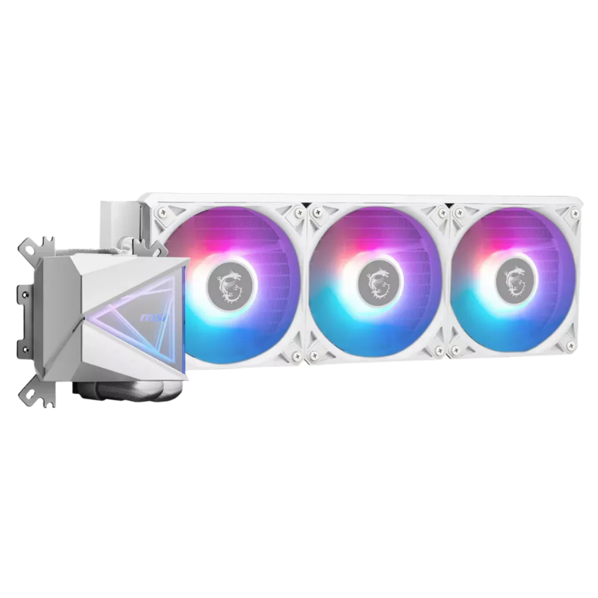 MSI MAG CORELIQUID I360 3X120MM FAN/120X120X25MM ARGB LIQUID CPU COOLER WHITE