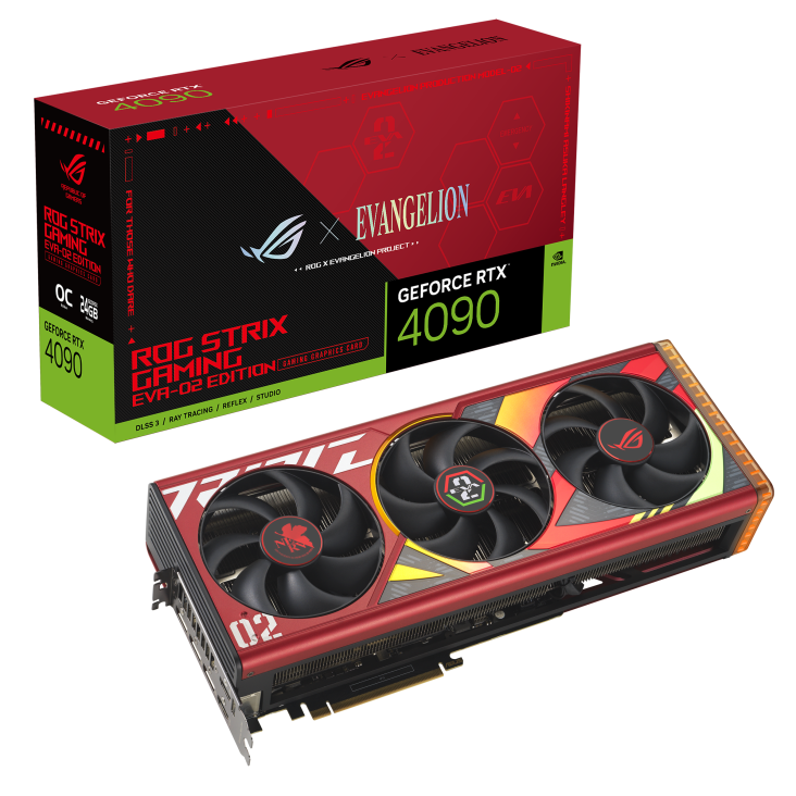 ASUS RTX 4090 24GB 384BIT GDDR6X ROG STRIX O24G-EVA-02-EDITION (2XHDMI, 3XDP)