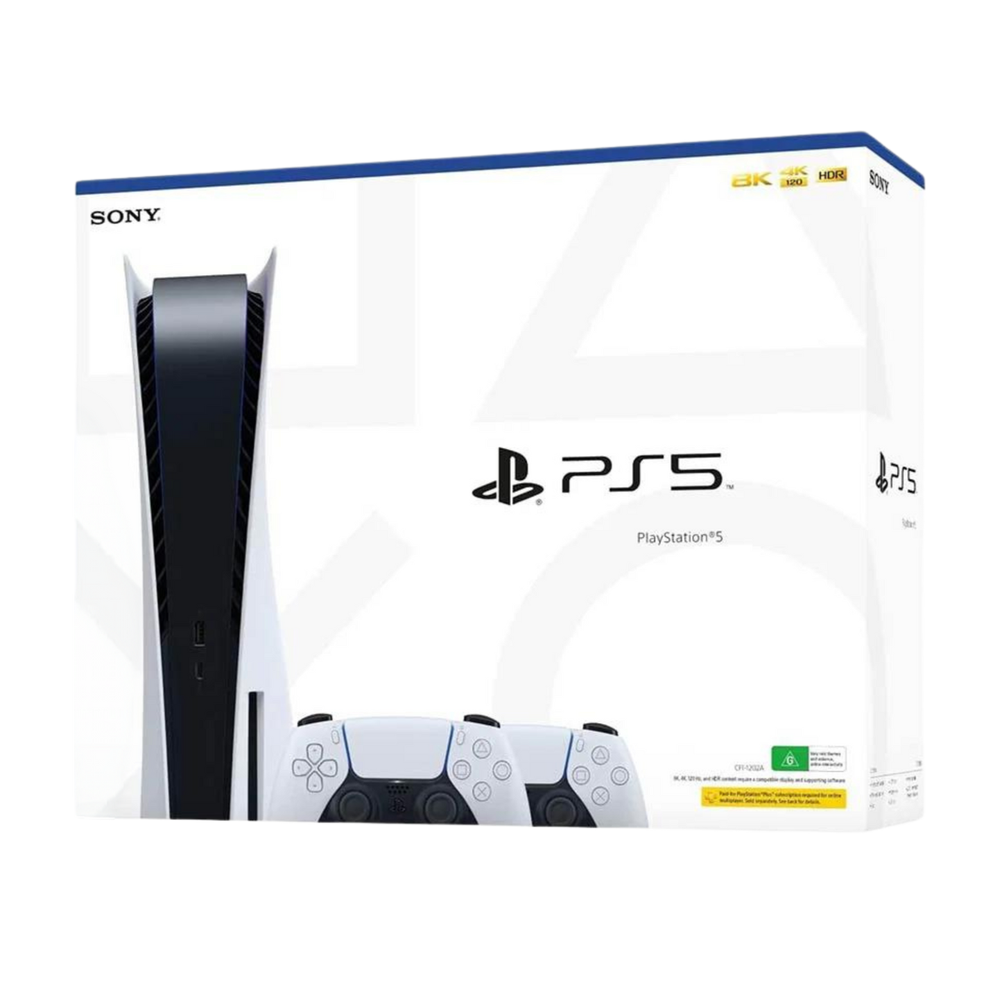 SONY CFI-1218A01 PLAYSTATION 5 DISC CONSOLE W/ 2 WIRELESS CONTROLLERS - PC Quickbuys