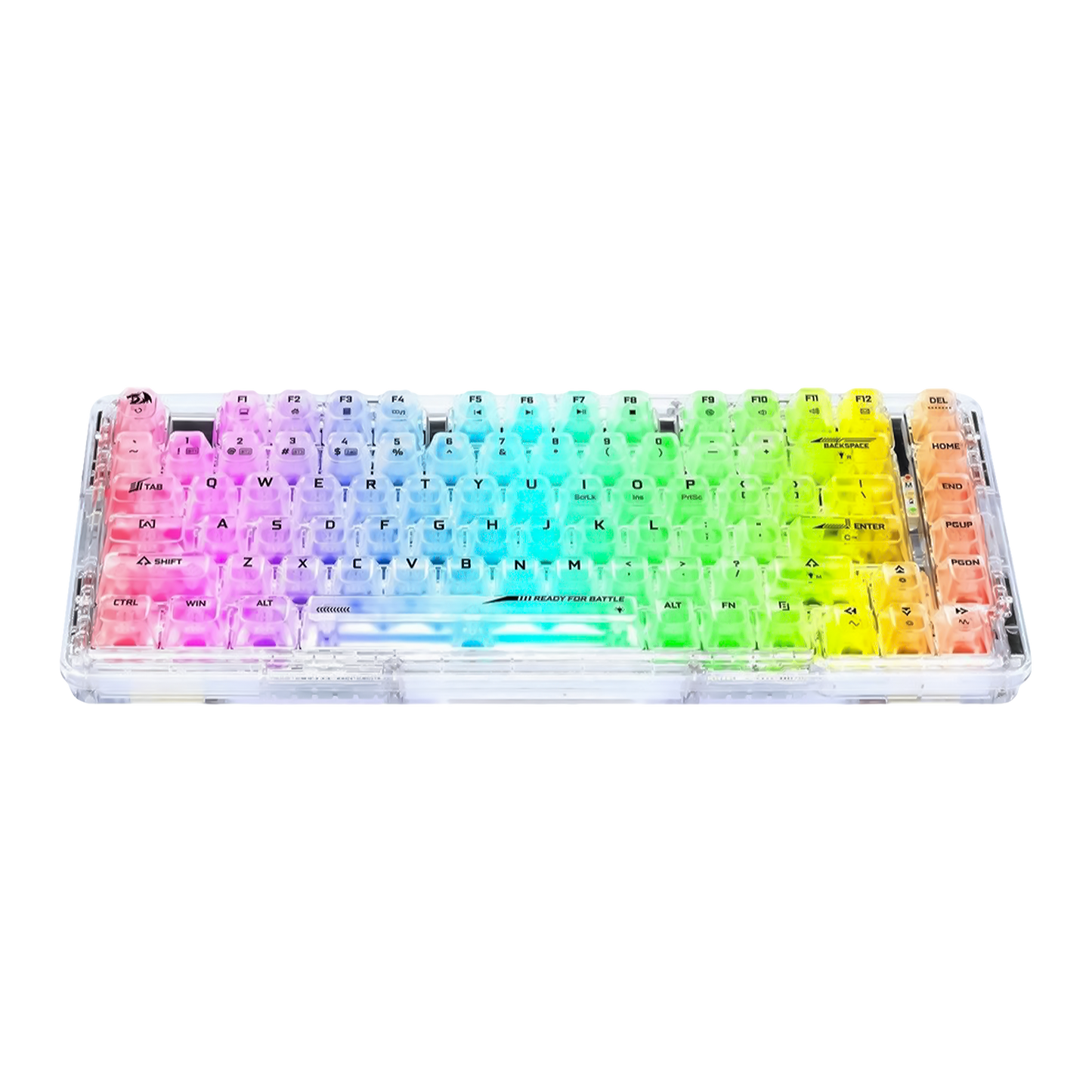 REDRAGON ELF PRO RGB WIRELESS MECHANICAL GAMING KEYBOARD (CRYSTAL SWITCH/SWAPPBL)