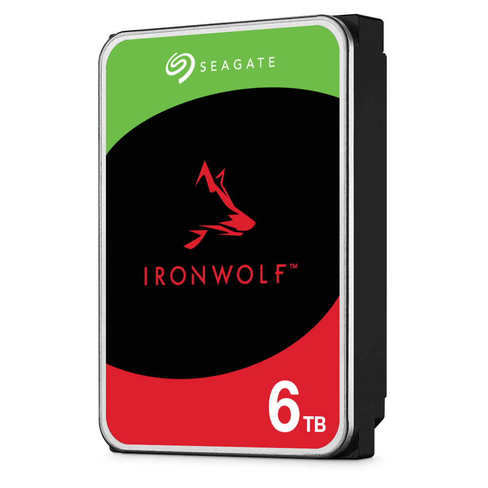 SEAGATE 6TB IRONWOLF SATA 6GB/S (ST6000VN006) 5400RPM 256MB
