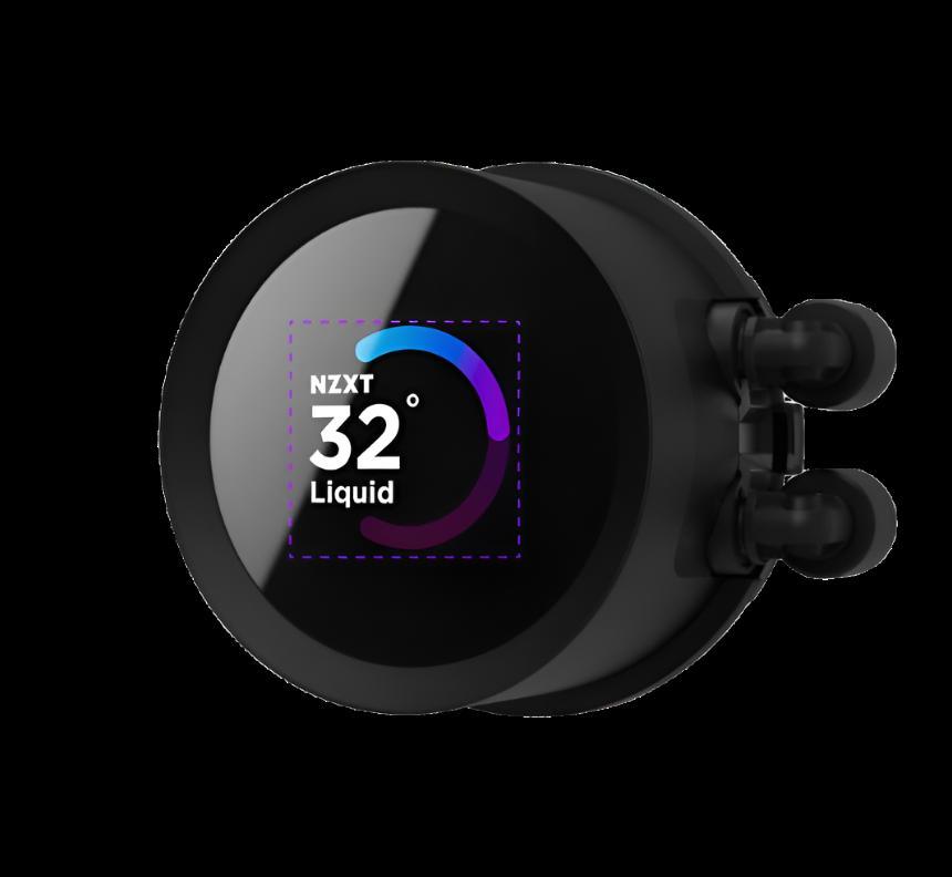 NZXT KRAKEN 280 AIO LIQUID COOLER W/ LCD DISPLAY (BLACK)