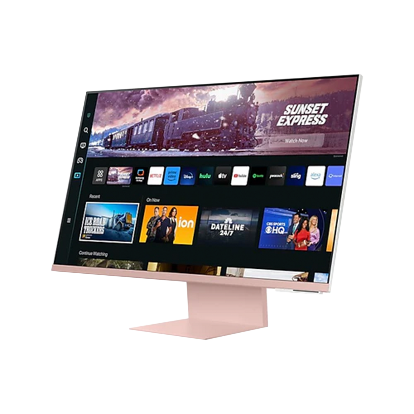 SAMSUNG M8 LS32CM80PUEXXP 32" 4K SMART MONITOR W/ SPKR WLMNT (SUNSET PINK)