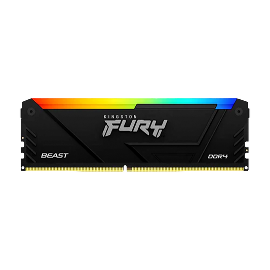 32GB (2X16GB) DDR4-3200 (KF432C16BB2AK2/32) KINGSTON FURY BEAST RGB - PC Quickbuys