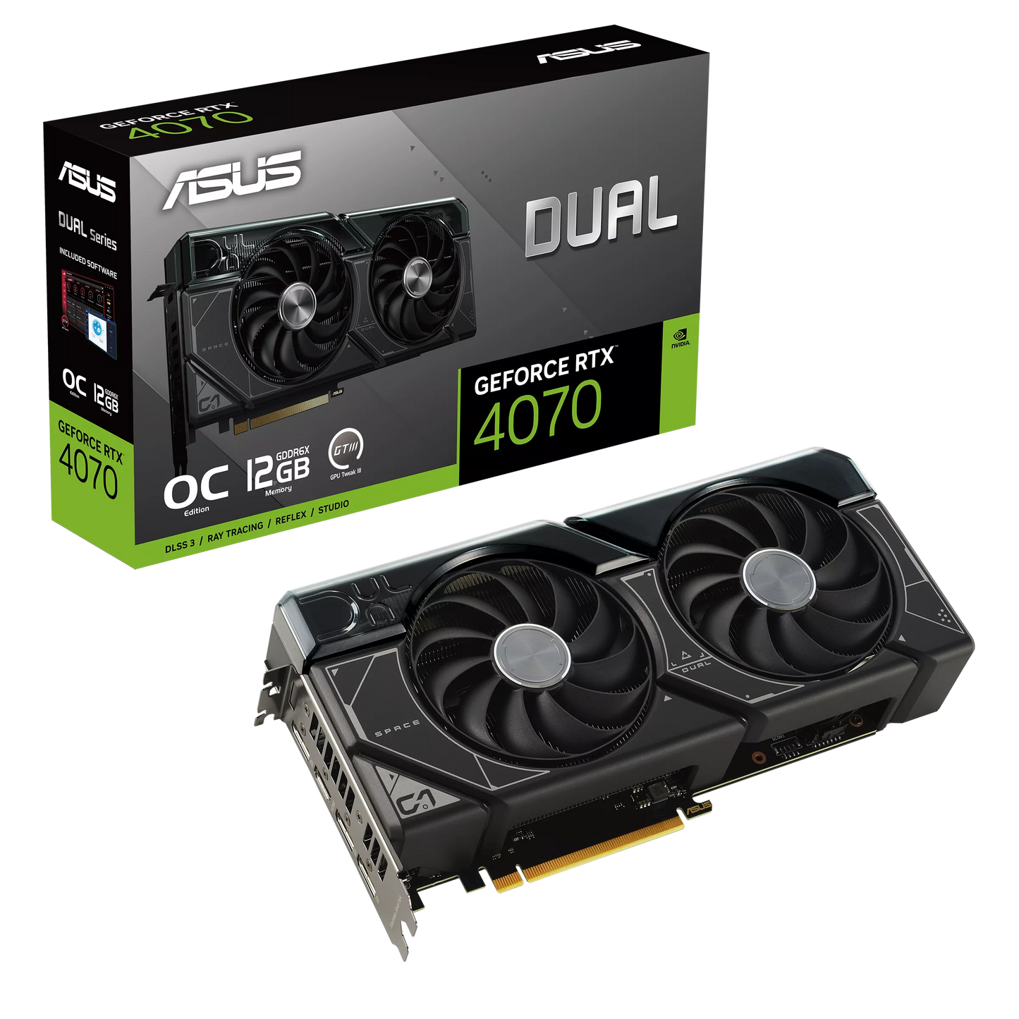 ASUS RTX 4070 12GB 192BIT GDDR6X ROG STRIX O12G-GAMING (2XHDMI, 3XDP)
