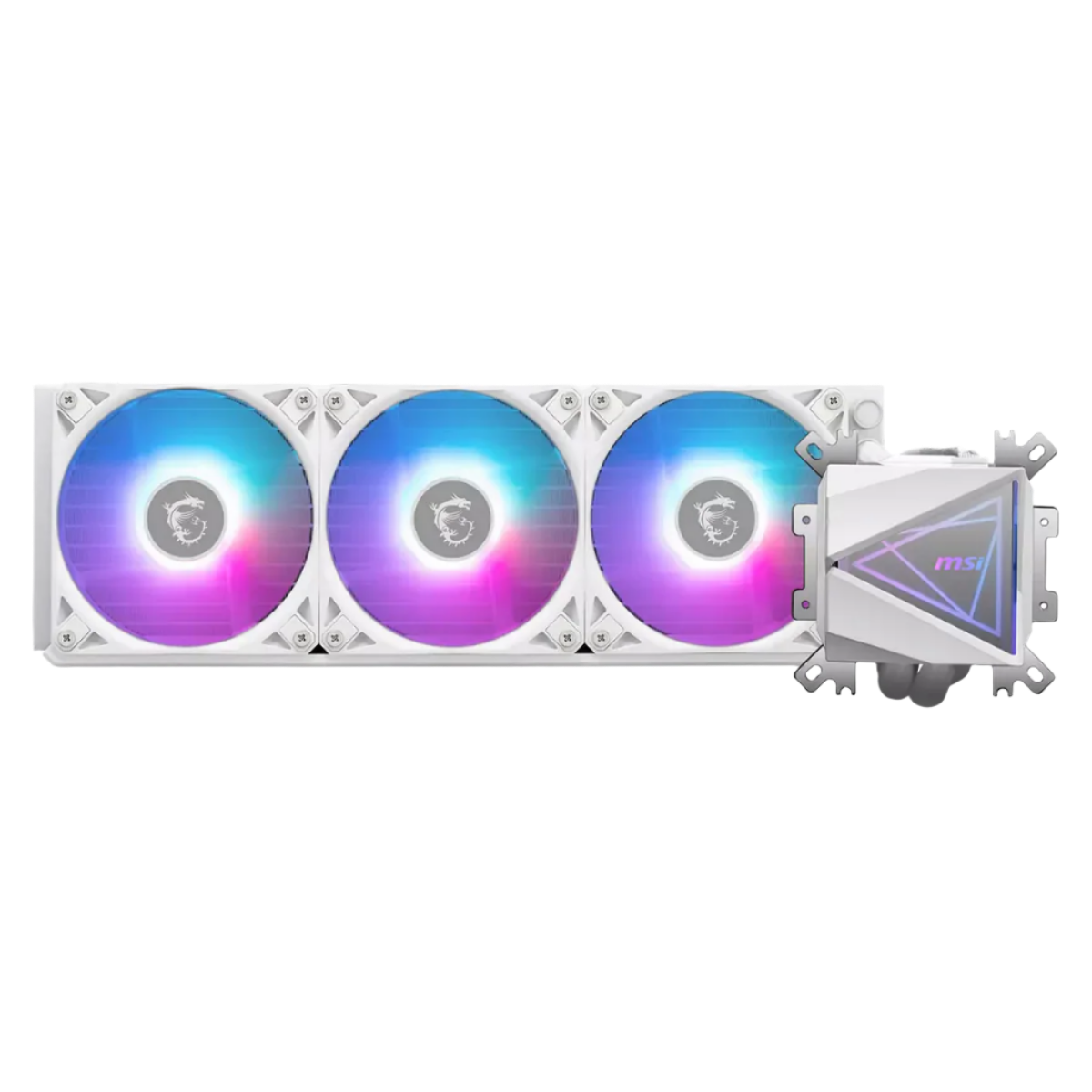 MSI MAG CORELIQUID I360 3X120MM FAN/120X120X25MM ARGB LIQUID CPU COOLER WHITE