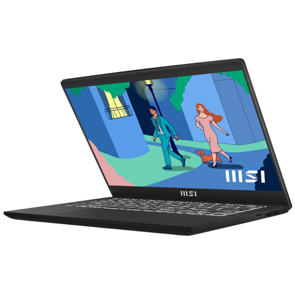 MSI MODERN 14 C7M-287PH R5-7430U/16GB/512GB NVME/14/W11H (BLK)