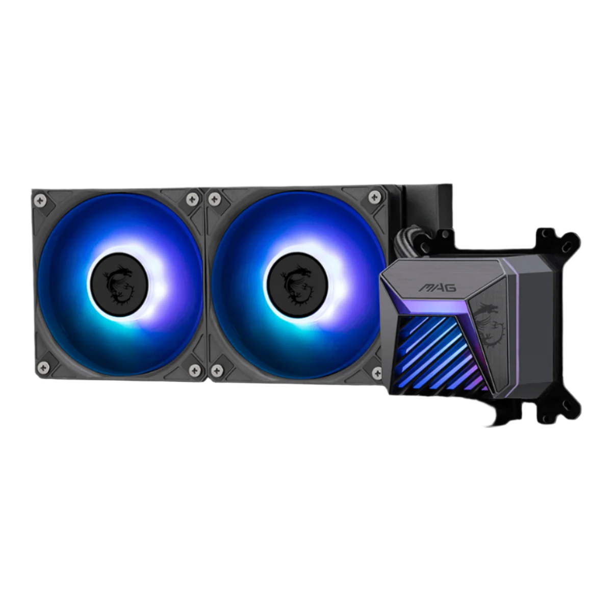 MSI MAG CORELIQUID A15 240 2X120MM FAN/120X120X25MM ARGB Gen2 LIQUID CPU COOLER