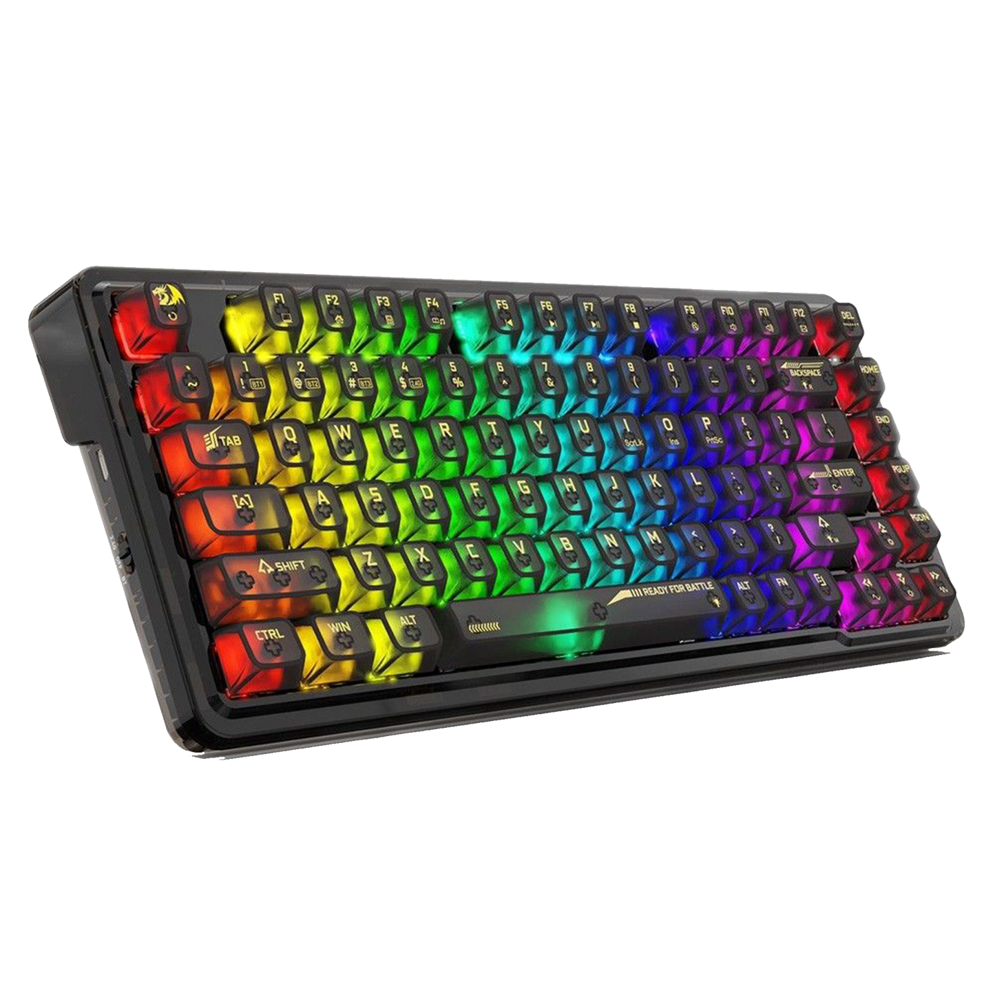 REDRAGON ELF PRO RGB WIRELESS MECHANICAL GAMING KEYBOARD (CRYSTAL SWITCH/SWAPPBL)