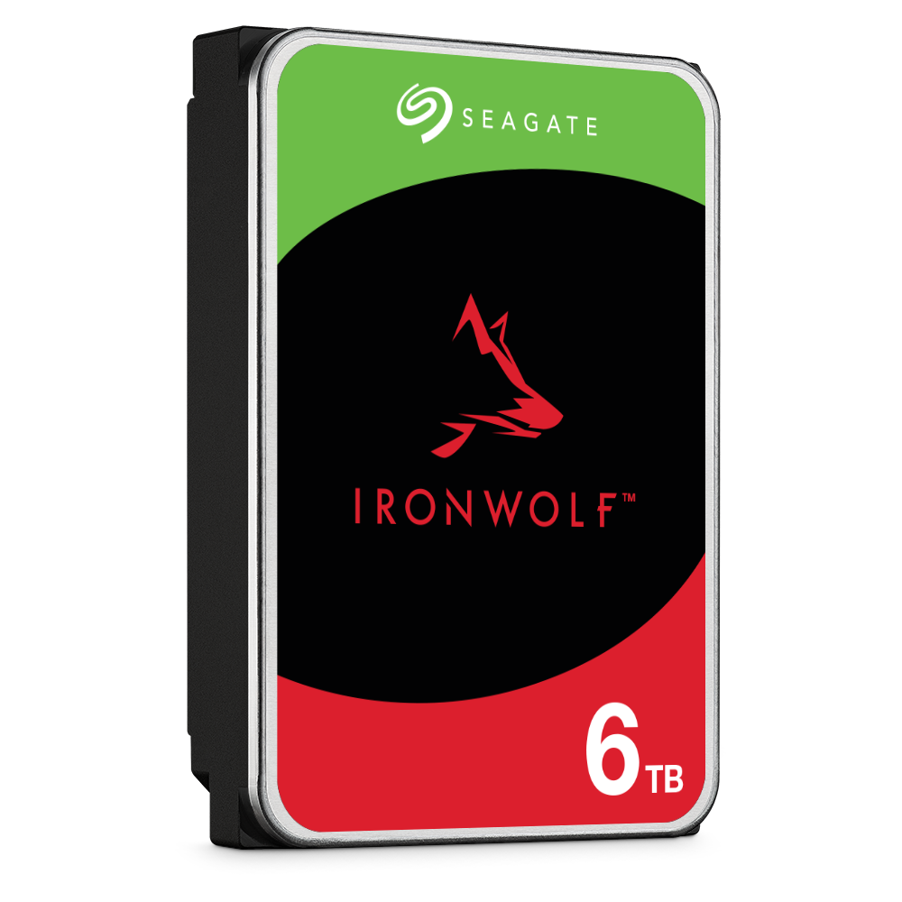 SEAGATE 6TB IRONWOLF SATA 6GB/S (ST6000VN001) 5400RPM 256MB