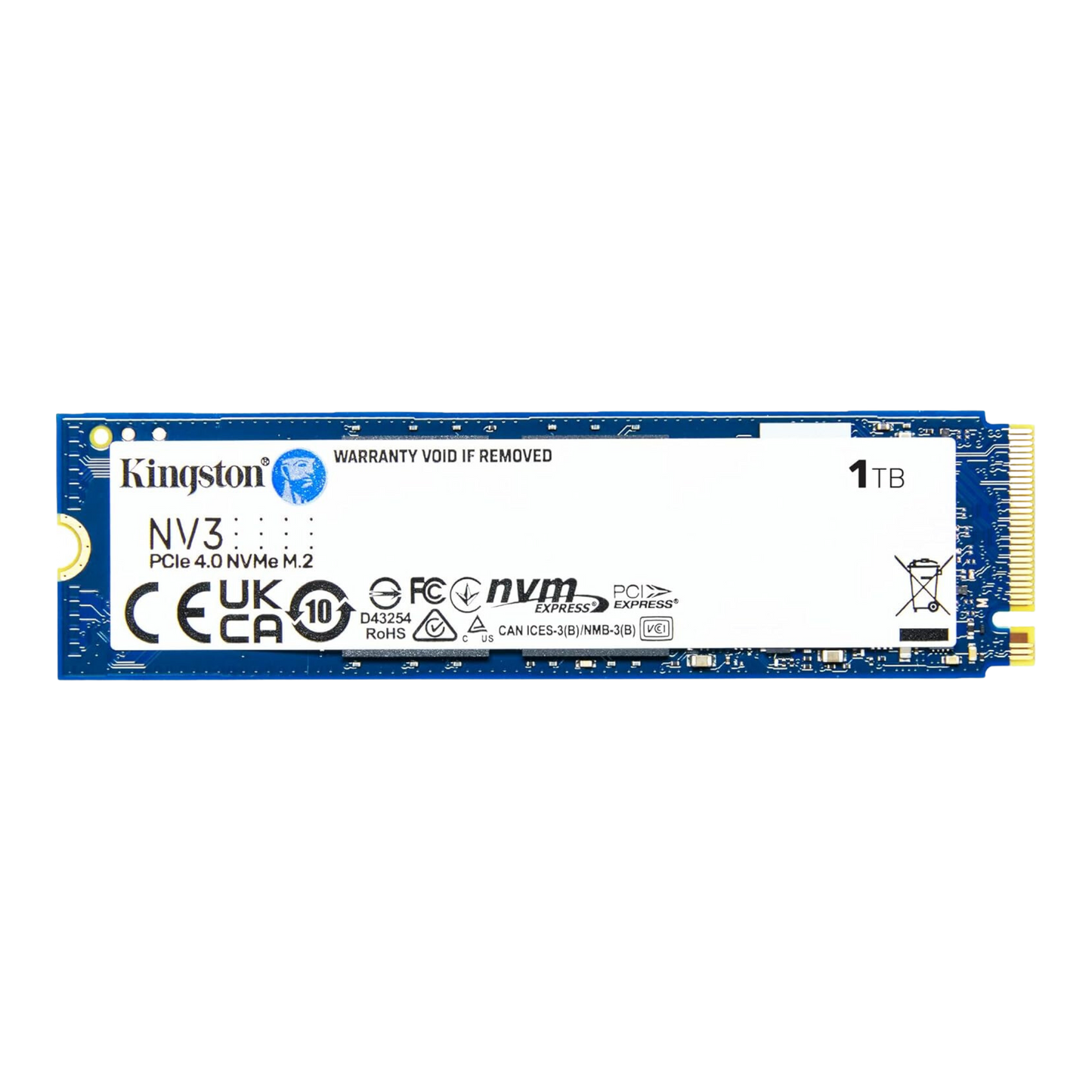 KINGSTON NV3 M.2 2280 GEN 4X4 NVME SSD