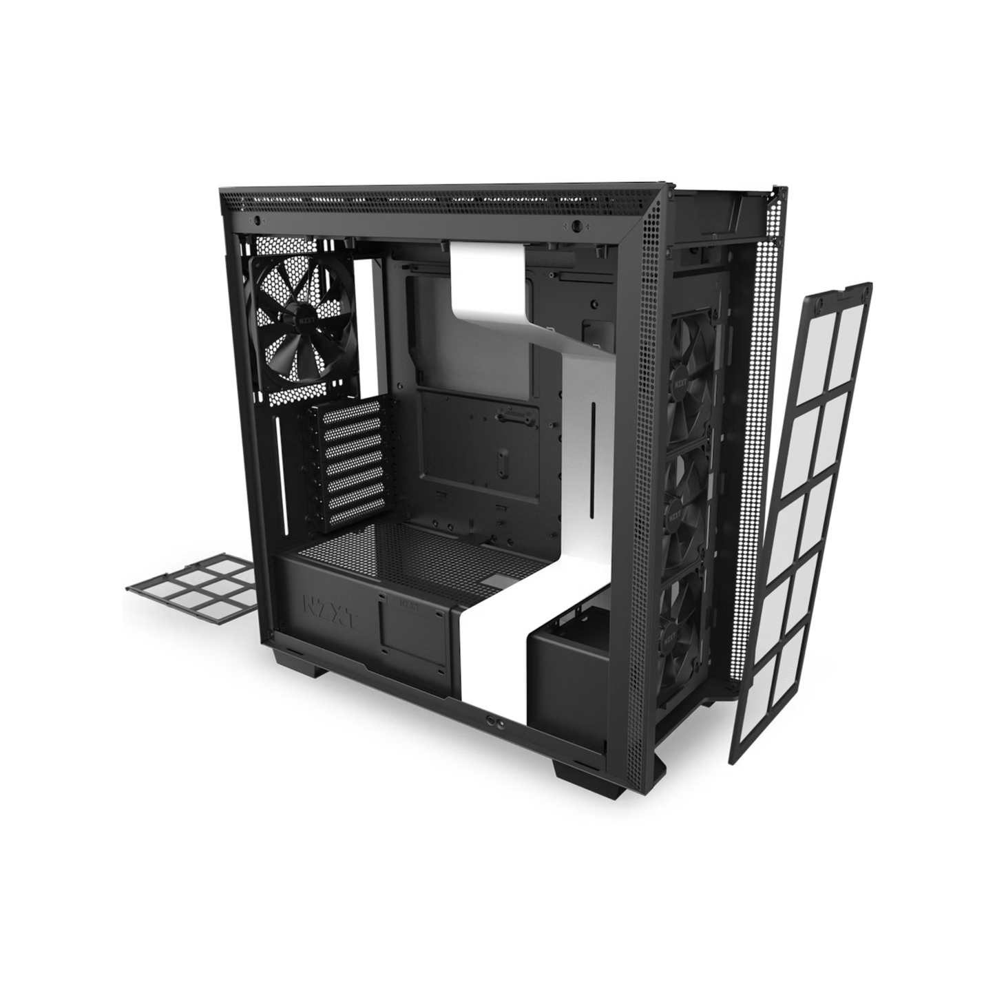 NZXT H710B MID TOWER CASE W/ TEMPERED GLASS