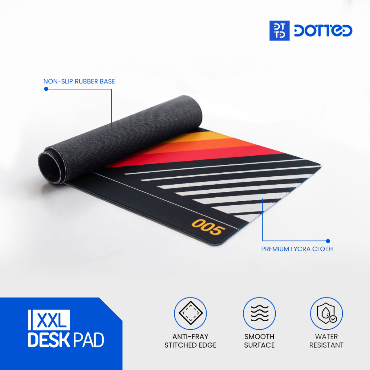 DOTTED DL90 900X400MM DESK MAT (4MM)