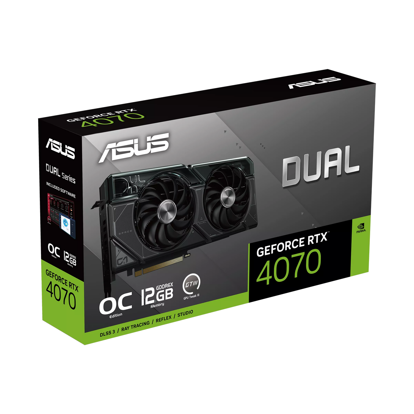 ASUS RTX 4070 12GB 192BIT GDDR6X ROG STRIX O12G-GAMING (2XHDMI, 3XDP)