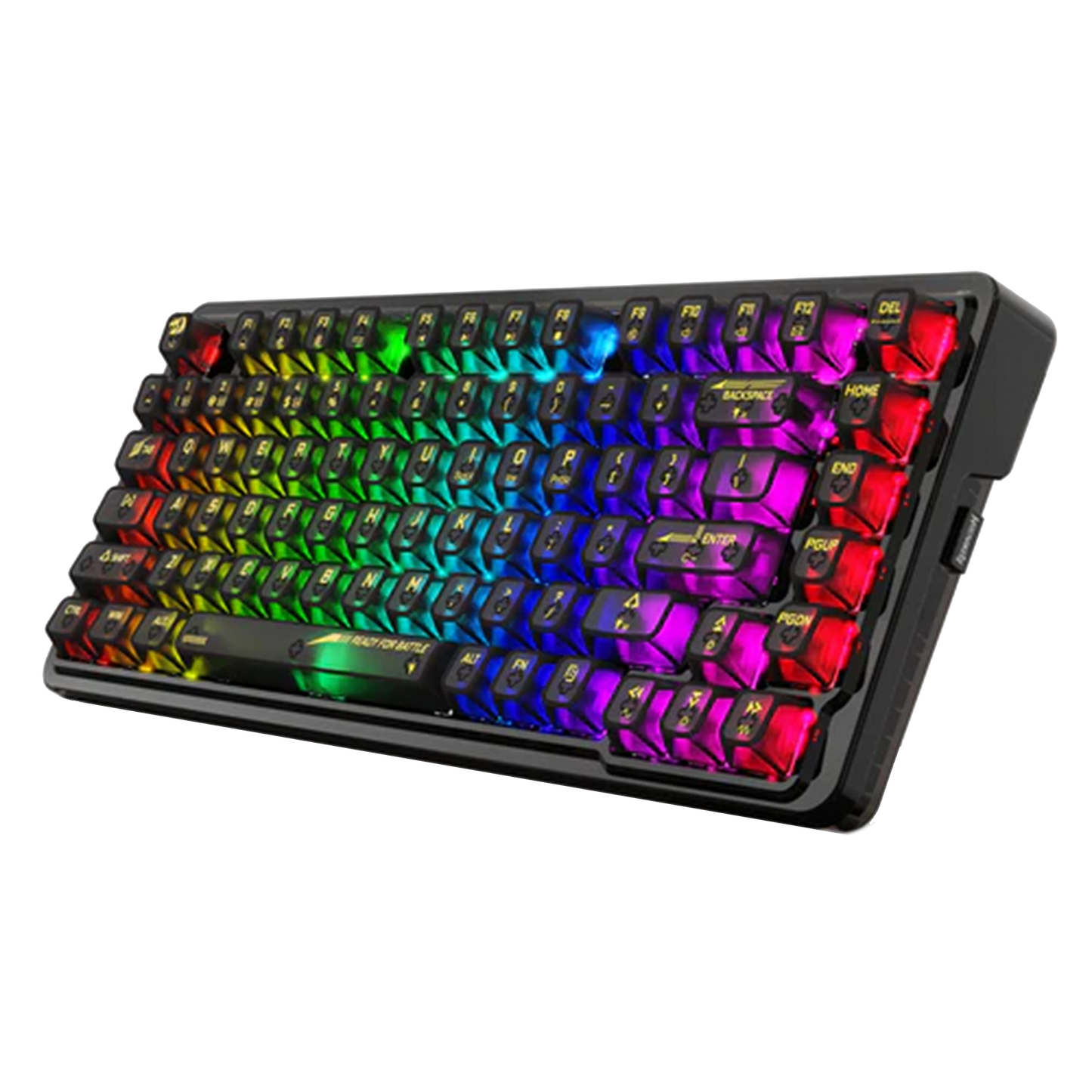 REDRAGON ELF PRO RGB WIRELESS MECHANICAL GAMING KEYBOARD (CRYSTAL SWITCH/SWAPPBL)