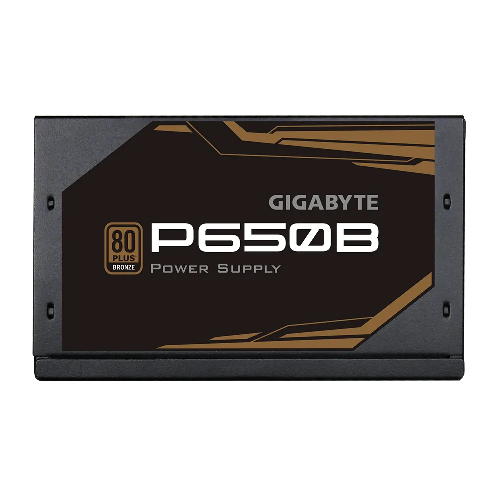 GIGABYTE P650B 650W 1X120MM FAN, 80PLUS-BRONZE, 6SATA, 4PCIE, 80PLUS-BRONZE