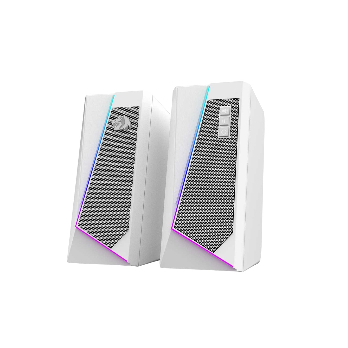 REDRAGON ANVIL 2.0CH PC RGB GAMING SPEAKER (WHITE)