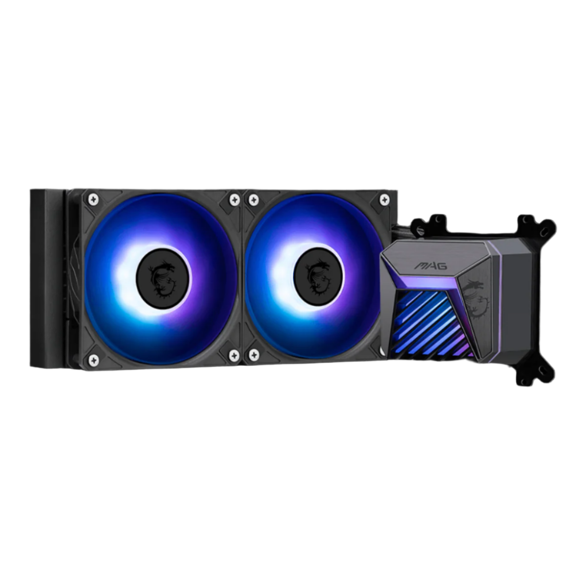 MSI MAG CORELIQUID A15 240 2X120MM FAN/120X120X25MM ARGB Gen2 LIQUID CPU COOLER