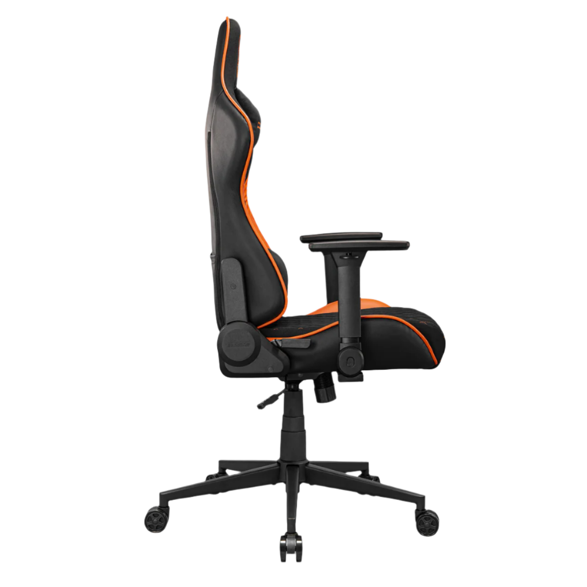 COUGAR ARMOR ONE GAMING CHAIR-V2 F W/ HEADREST & LUMBAR CUSHION (BLACK/ORANGE)
