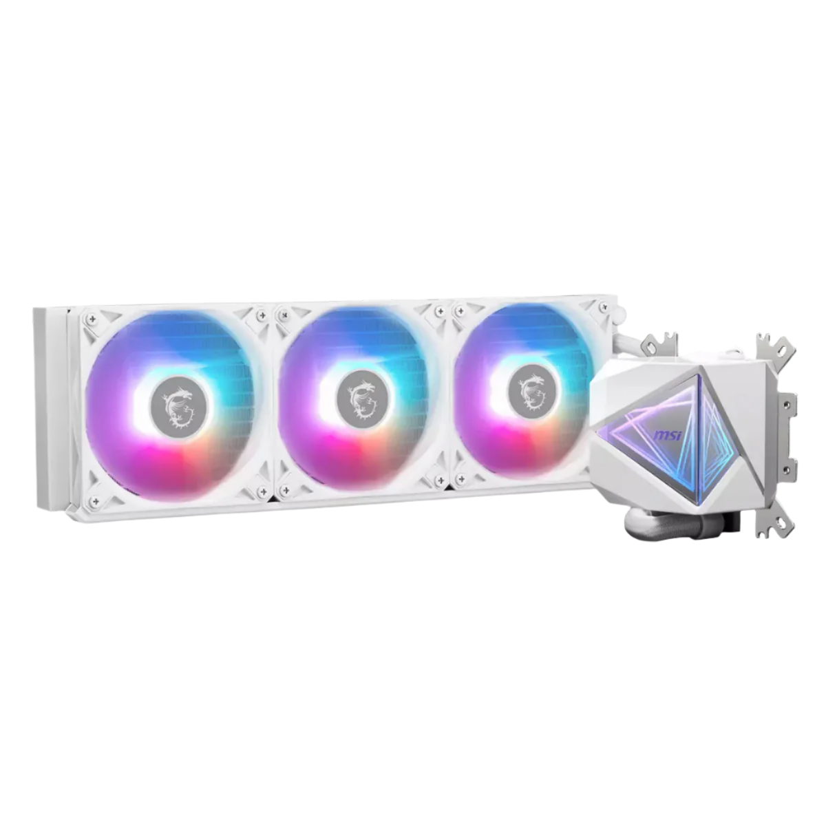 MSI MAG CORELIQUID I360 3X120MM FAN/120X120X25MM ARGB LIQUID CPU COOLER WHITE